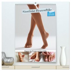 Cover Sinnliche Frauenfüße - Eleganz der Frauen und ihrer Füße (hochwertiger Premium Wandkalender 2026 DIN A2 hoch), Kunstdruck in Hochglanz