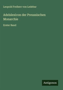 Cover Adelslexicon der Preussischen Monarchie