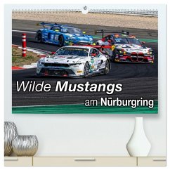 Cover Wilde Mustangs am Nürburgring (hochwertiger Premium Wandkalender 2026 DIN A2 quer), Kunstdruck in Hochglanz