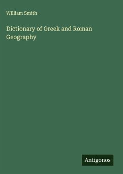 Cover Dictionary of Greek and Roman Geography