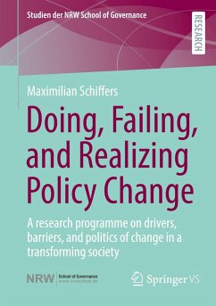 Doing, Failing, and Realizing Policy Change - Schiffers, Maximilian