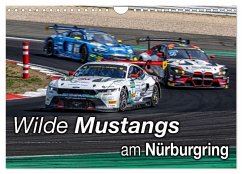Cover Wilde Mustangs am Nürburgring (Wandkalender 2026 DIN A4 quer), CALVENDO Monatskalender