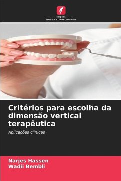 Cover Critérios para escolha da dimensão vertical terapêutica