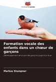 Formation vocale des enfants dans un ch¿ur de garçons