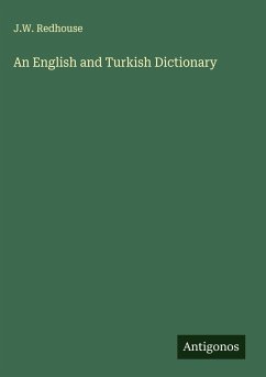 Cover An English and Turkish Dictionary