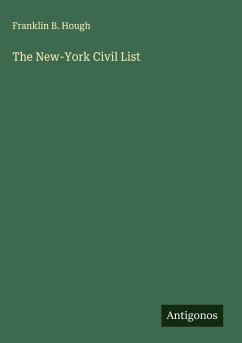 Cover The New-York Civil List