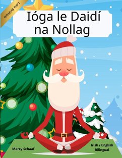 Cover Ióga le Daidí na Nollag (Irish / English Bilingual) Yoga with Santa