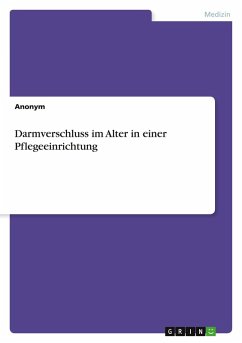 Cover Darmverschluss im Alter in einer Pflegeeinrichtung