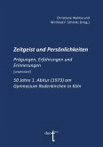 Zeitgeist und Persönlichkeiten Zeitgeist und Persönlichkeiten