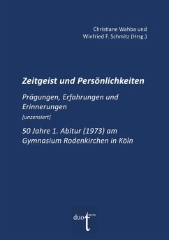 Cover Zeitgeist und Persönlichkeiten