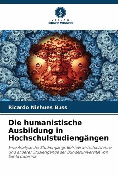Cover Die humanistische Ausbildung in Hochschulstudiengängen