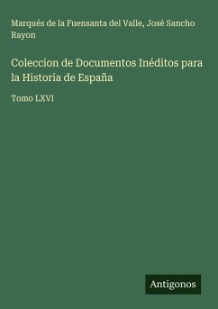 Cover Coleccion de Documentos Inéditos para la Historia de España