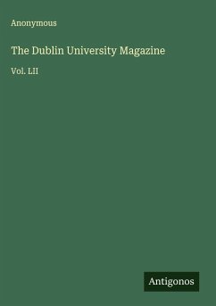 Cover The Dublin University Magazine