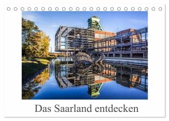 Das Saarland entdecken (Tischkalender 2026 DIN A5 quer), CALVENDO Monatskalender Das Saarland entdecken (Tischkalender 2026 DIN A5 quer), CALVENDO Monatskalender