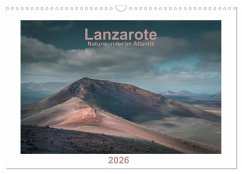 Cover Lanzarote - Naturwunder im Atlantik (Wandkalender 2026 DIN A3 quer), CALVENDO Monatskalender