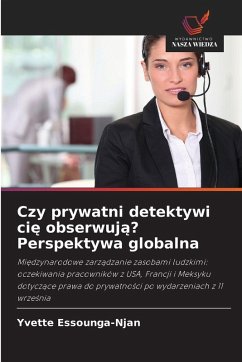 Cover Czy prywatni detektywi ci¿ obserwuj¿? Perspektywa globalna