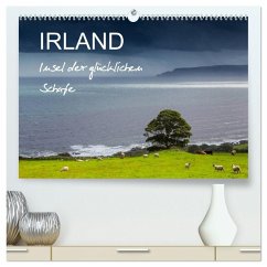 IRLAND - Insel der glücklichen Schafe (hochwertiger Premium Wandkalender 2026 DIN A2 quer), Kunstdruck in Hochglanz