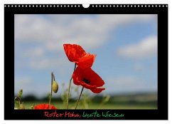 Roter Mohn, bunte Wiesen (Wandkalender 2026 DIN A3 quer), CALVENDO Monatskalender Roter Mohn, bunte Wiesen (Wandkalender 2026 DIN A3 quer), CALVENDO Monatskalender