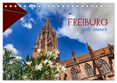 Cover Freiburg - geht immer (Tischkalender 2026 DIN A5 quer), CALVENDO Monatskalender