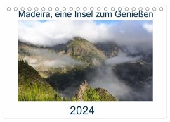 Madeira, eine Insel zum Genießen (Tischkalender 2026 DIN A5 quer), CALVENDO Monatskalender Madeira, eine Insel zum Genießen (Tischkalender 2026 DIN A5 quer), CALVENDO Monatskalender