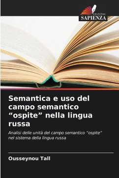 Semantica e uso del campo semantico  Semantica e uso del campo semantico