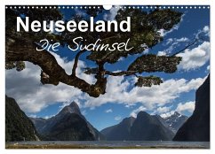 Neuseeland - Die Südinsel (Wandkalender 2026 DIN A3 quer), CALVENDO Monatskalender