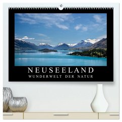 Cover Neuseeland - Wunderwelt der Natur (hochwertiger Premium Wandkalender 2026 DIN A2 quer), Kunstdruck in Hochglanz