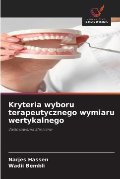 Cover Kryteria wyboru terapeutycznego wymiaru wertykalnego