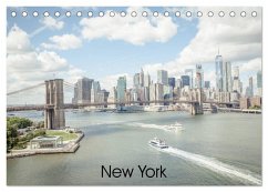 New York (Tischkalender 2026 DIN A5 quer), CALVENDO Monatskalender