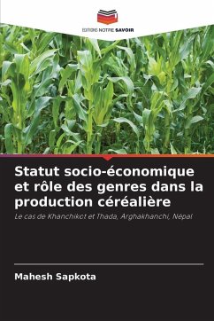 Cover Statut socio-économique et rôle des genres dans la production céréalière