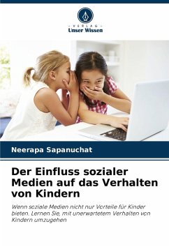 Cover Der Einfluss sozialer Medien auf das Verhalten von Kindern