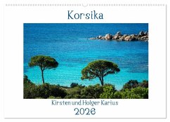 Korsika 2026 (Wandkalender 2026 DIN A2 quer), CALVENDO Monatskalender Korsika 2026 (Wandkalender 2026 DIN A2 quer), CALVENDO Monatskalender