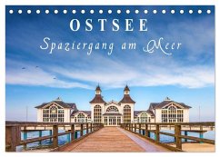 Ostsee - Spaziergang am Meer (Tischkalender 2026 DIN A5 quer), CALVENDO Monatskalender Ostsee - Spaziergang am Meer (Tischkalender 2026 DIN A5 quer), CALVENDO Monatskalender
