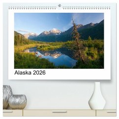 Alaska 2026 (hochwertiger Premium Wandkalender 2026 DIN A2 quer), Kunstdruck in Hochglanz