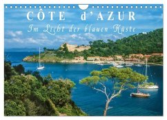 Cote d'Azur - Im Licht der blauen Küste (Wandkalender 2026 DIN A4 quer), CALVENDO Monatskalender