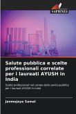 Salute pubblica e scelte professionali correlate per i laureati AYUSH in India Salute pubblica e scelte professionali correlate per i laureati AYUSH in India
