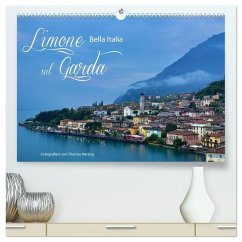 Limone sul Garda - Bella Italia (hochwertiger Premium Wandkalender 2026 DIN A2 quer), Kunstdruck in Hochglanz