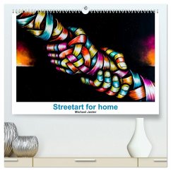 Streetart for home Michael Jaster (hochwertiger Premium Wandkalender 2026 DIN A2 quer), Kunstdruck in Hochglanz Streetart for home Michael Jaster (hochwertiger Premium Wandkalender 2026 DIN A2 quer), Kunstdruck in Hochglanz