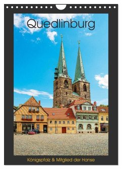 Quedlinburg - Königspfalz & Mitglied der Hanse (Wandkalender 2026 DIN A4 hoch), CALVENDO Monatskalender