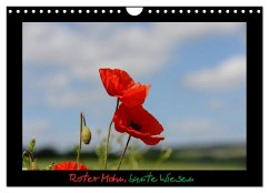 Roter Mohn, bunte Wiesen (Wandkalender 2026 DIN A4 quer), CALVENDO Monatskalender Roter Mohn, bunte Wiesen (Wandkalender 2026 DIN A4 quer), CALVENDO Monatskalender