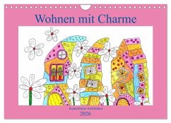 Cover Wohnen mit Charme (Wandkalender 2026 DIN A4 quer), CALVENDO Monatskalender