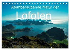 Atemberaubende Natur der Lofoten (Tischkalender 2026 DIN A5 quer), CALVENDO Monatskalender