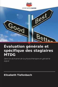 Cover Évaluation générale et spécifique des stagiaires MTDG