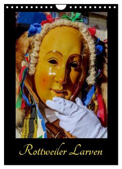 Rottweiler Larven (Wandkalender 2026 DIN A4 hoch), CALVENDO Monatskalender