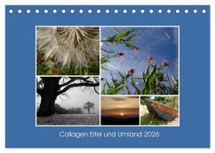 Cover Collagen aus Eifel und Umland 2026 (Tischkalender 2026 DIN A5 quer), CALVENDO Monatskalender