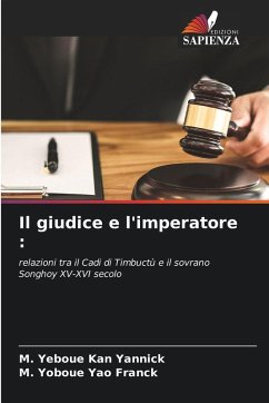 Il giudice e l'imperatore : - Kan Yannick, M. Yeboue;Yao Franck, M. Yoboue