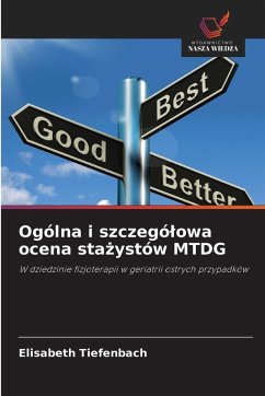 Cover Ogólna i szczegó¿owa ocena sta¿ystów MTDG