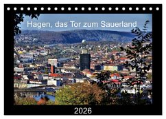 Hagen, das Tor zum Sauerland (Tischkalender 2026 DIN A5 quer), CALVENDO Monatskalender Cover Hagen, das Tor zum Sauerland (Tischkalender 2026 DIN A5 quer), CALVENDO Monatskalender