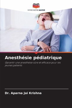 Cover Anesthésie pédiatrique