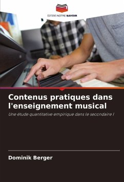 Cover Contenus pratiques dans l'enseignement musical